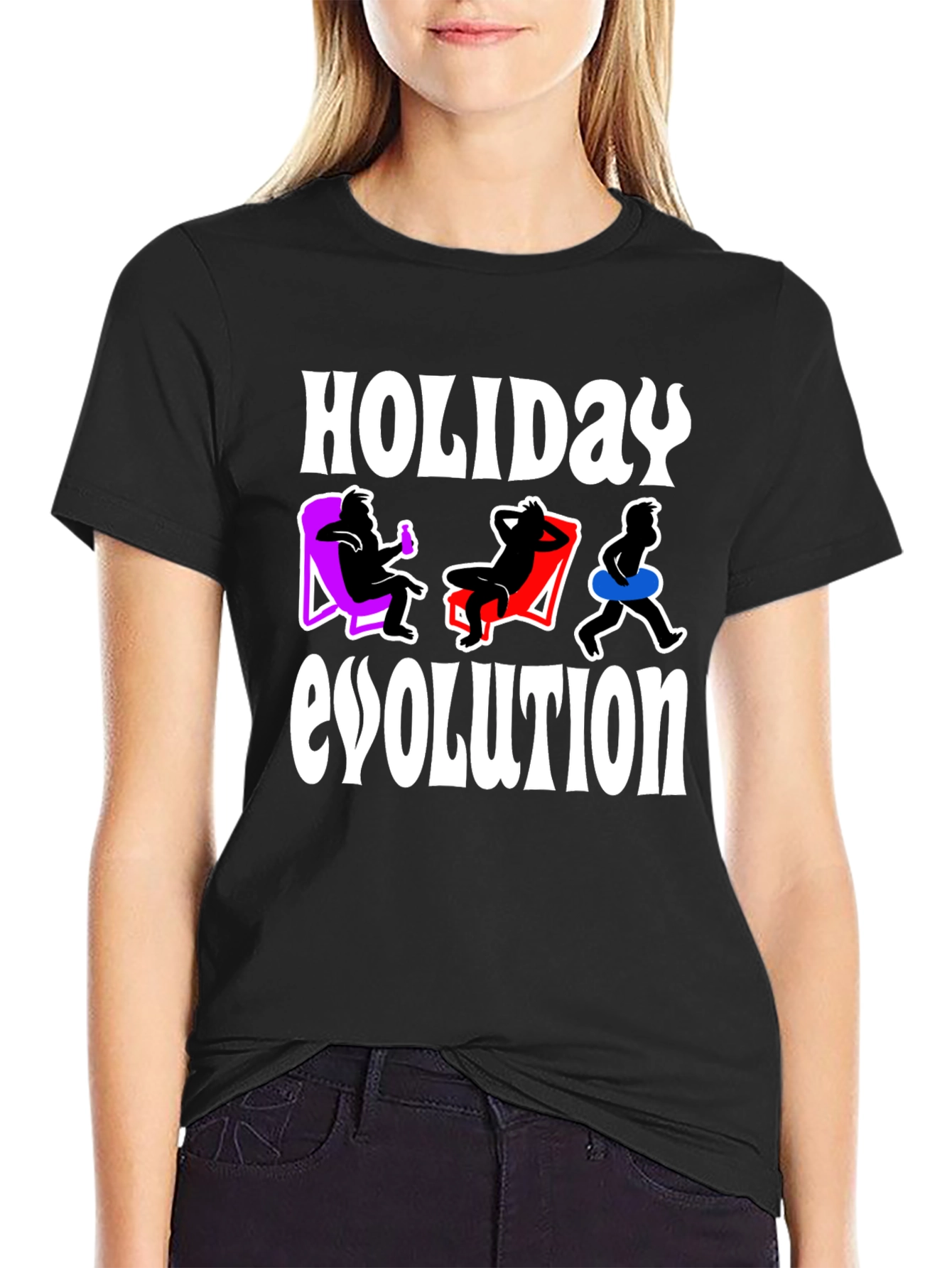 Holiday Evolution T-Shirt - Fun Vacation Tee