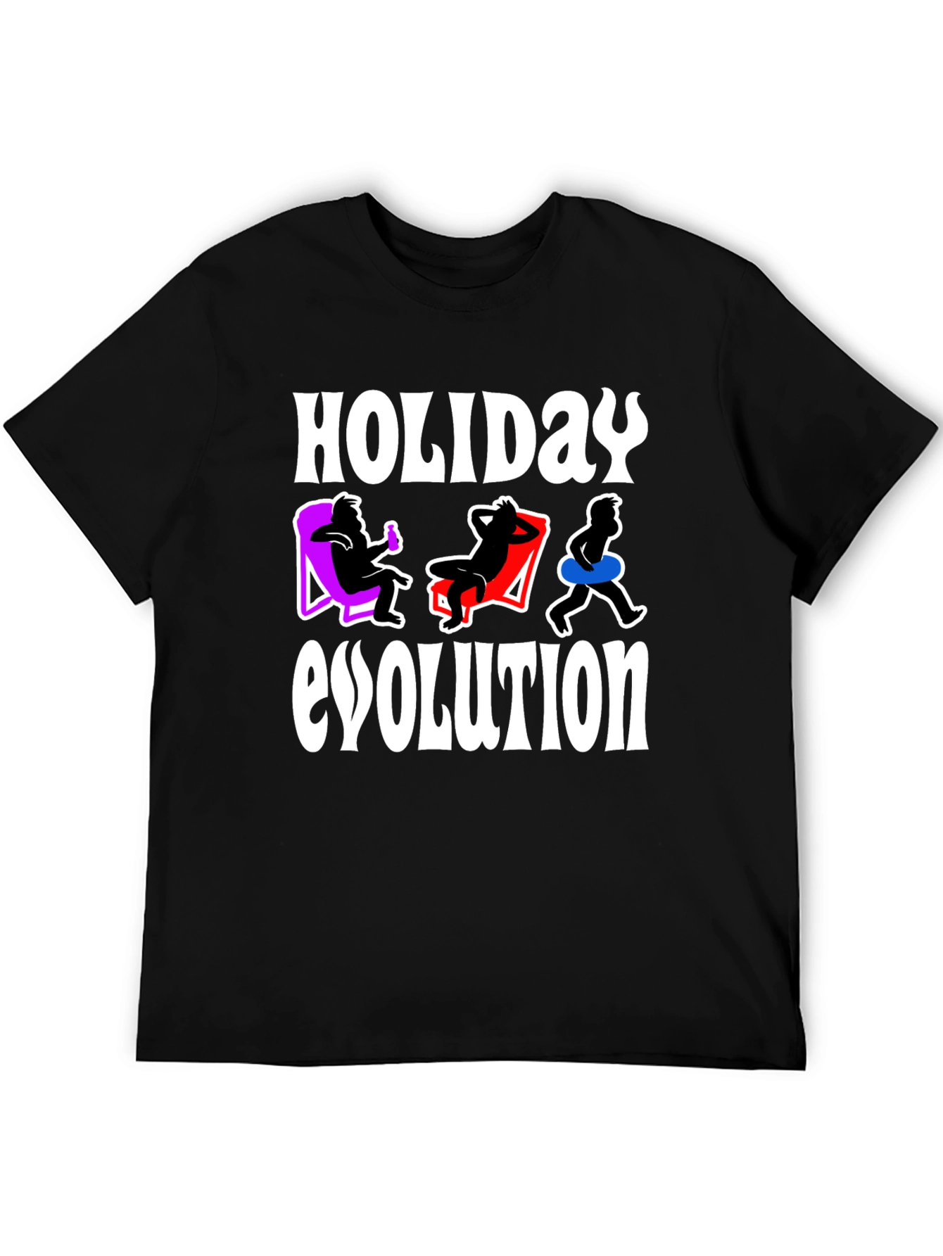 Holiday Evolution T-Shirt - Fun Vacation Tee