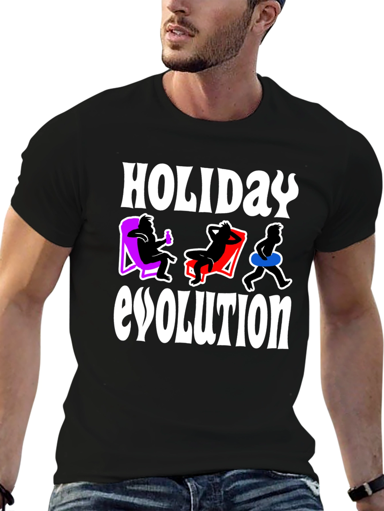 Holiday Evolution T-Shirt - Fun Vacation Tee