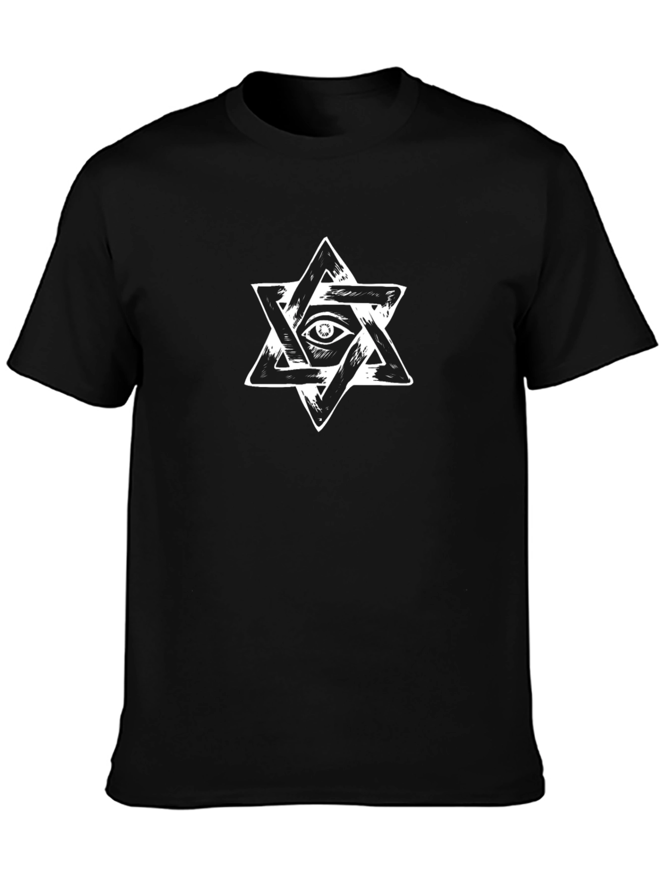 Eye of Providence Star Black T-Shirt