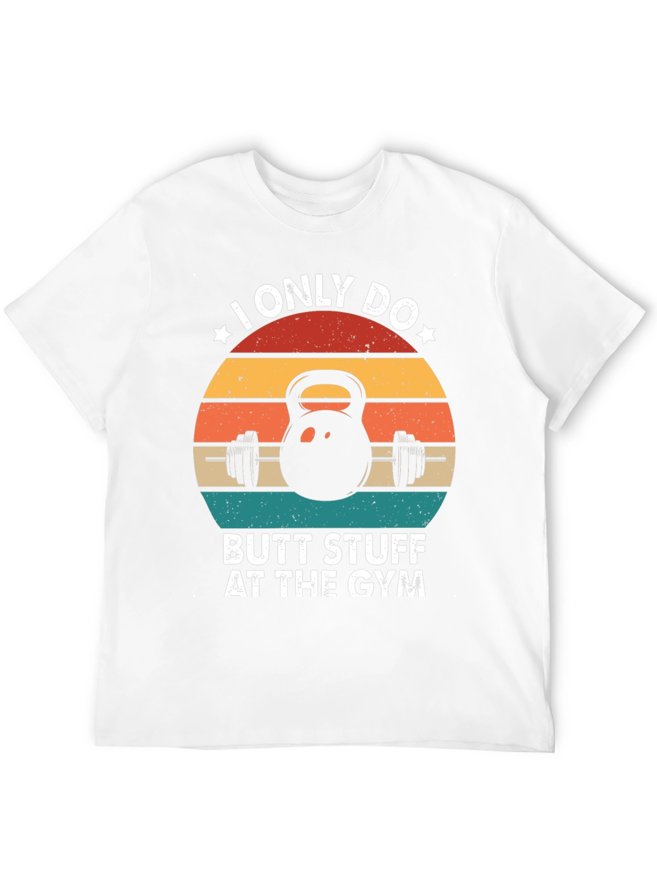 Butt Stuff Gym T-Shirt Funny Workout Tee