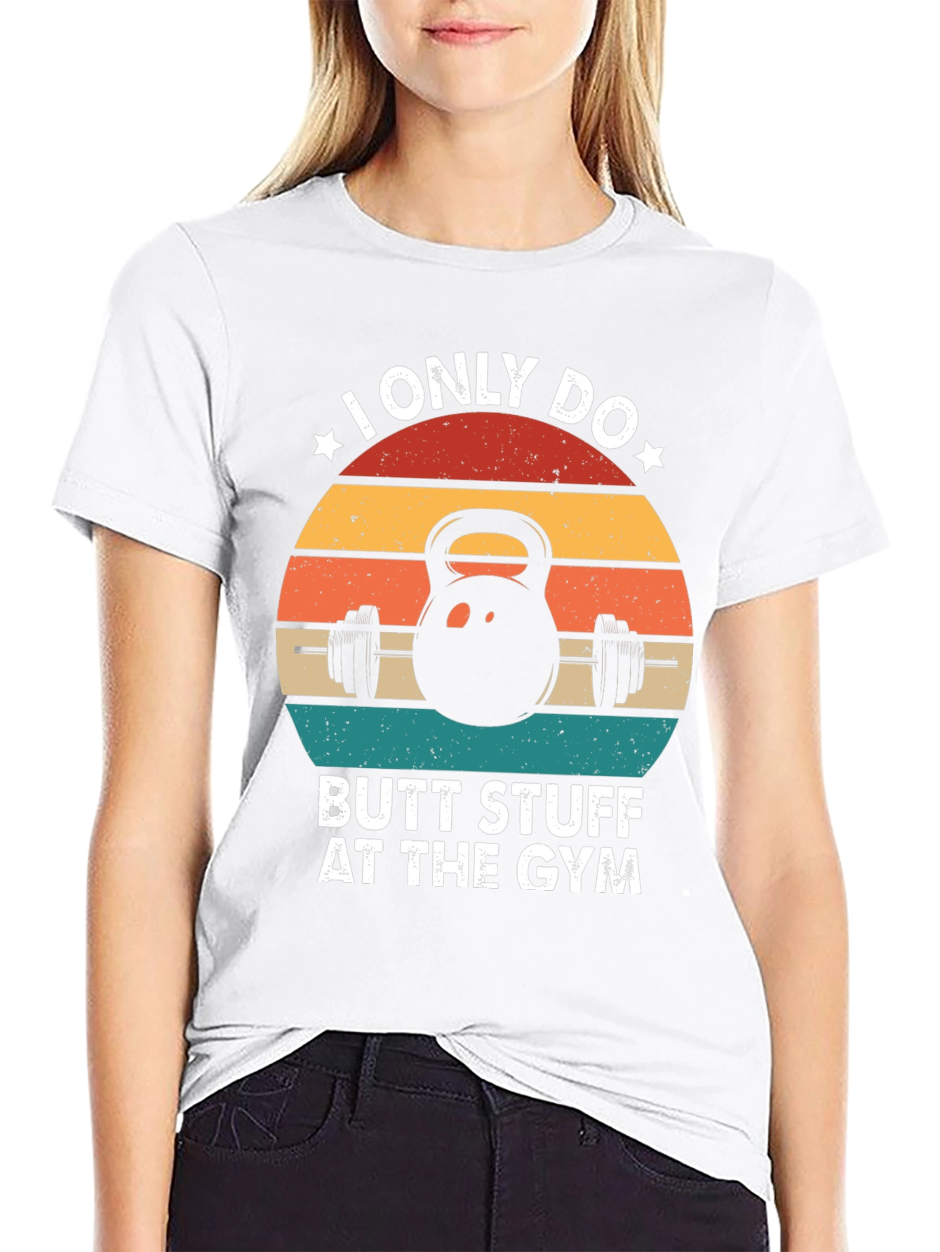 Butt Stuff Gym T-Shirt Funny Workout Tee