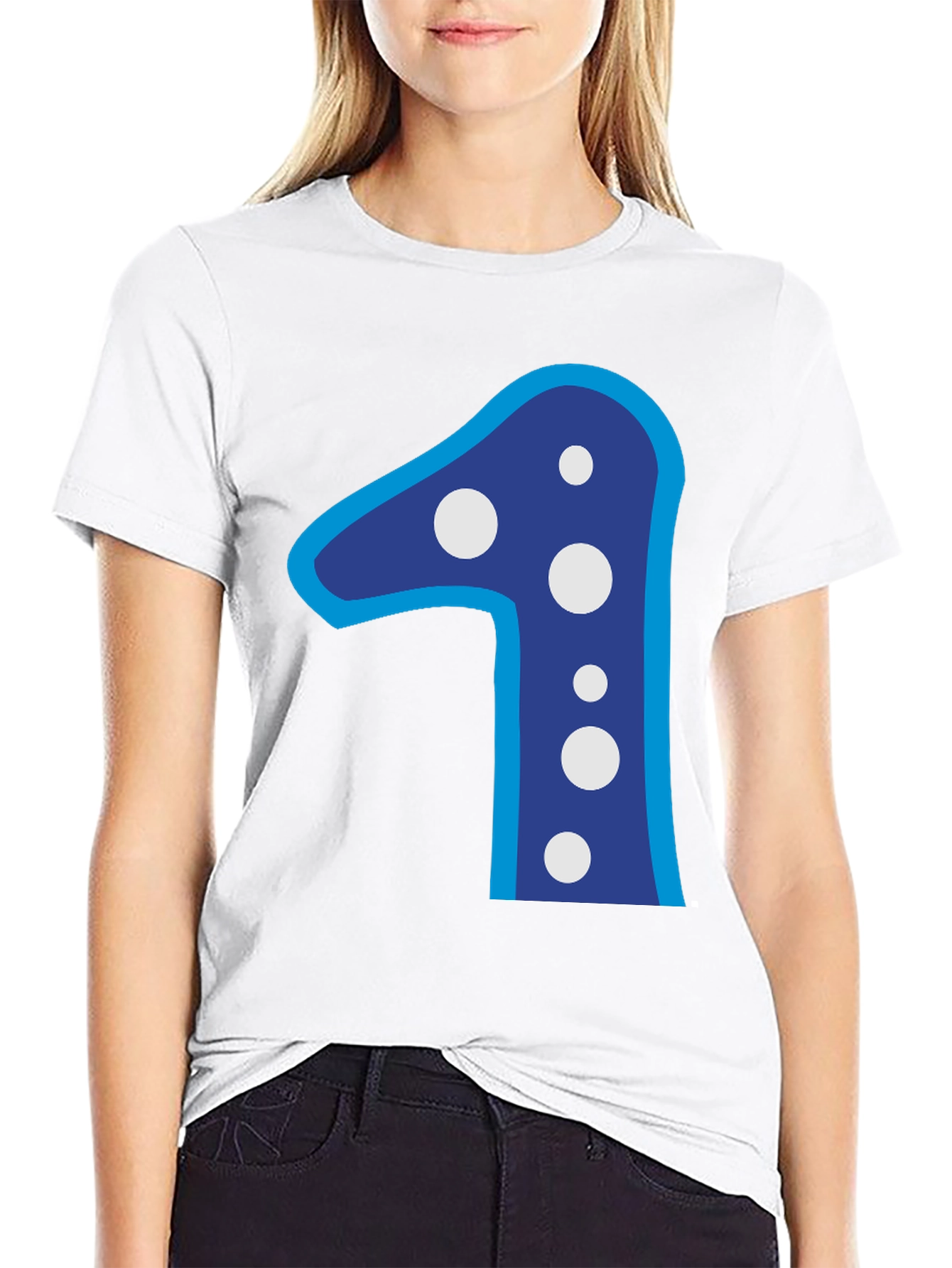 Funky Number One Graphic Tee