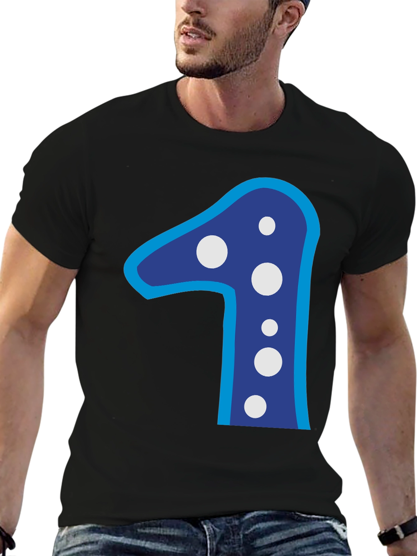 Funky Number One Graphic Tee
