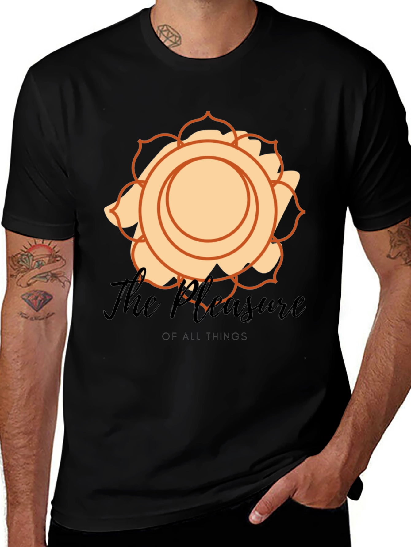 Pleasure of All Things Graphic Tee - Black