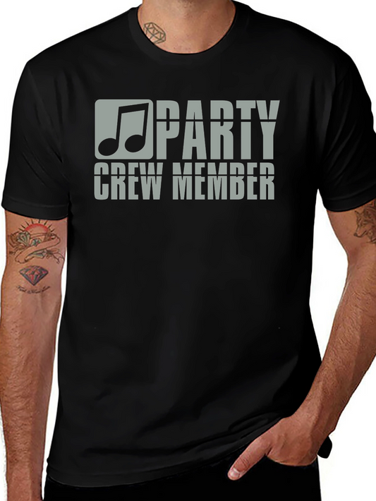 Party Crew Member Graphic T-Shirt