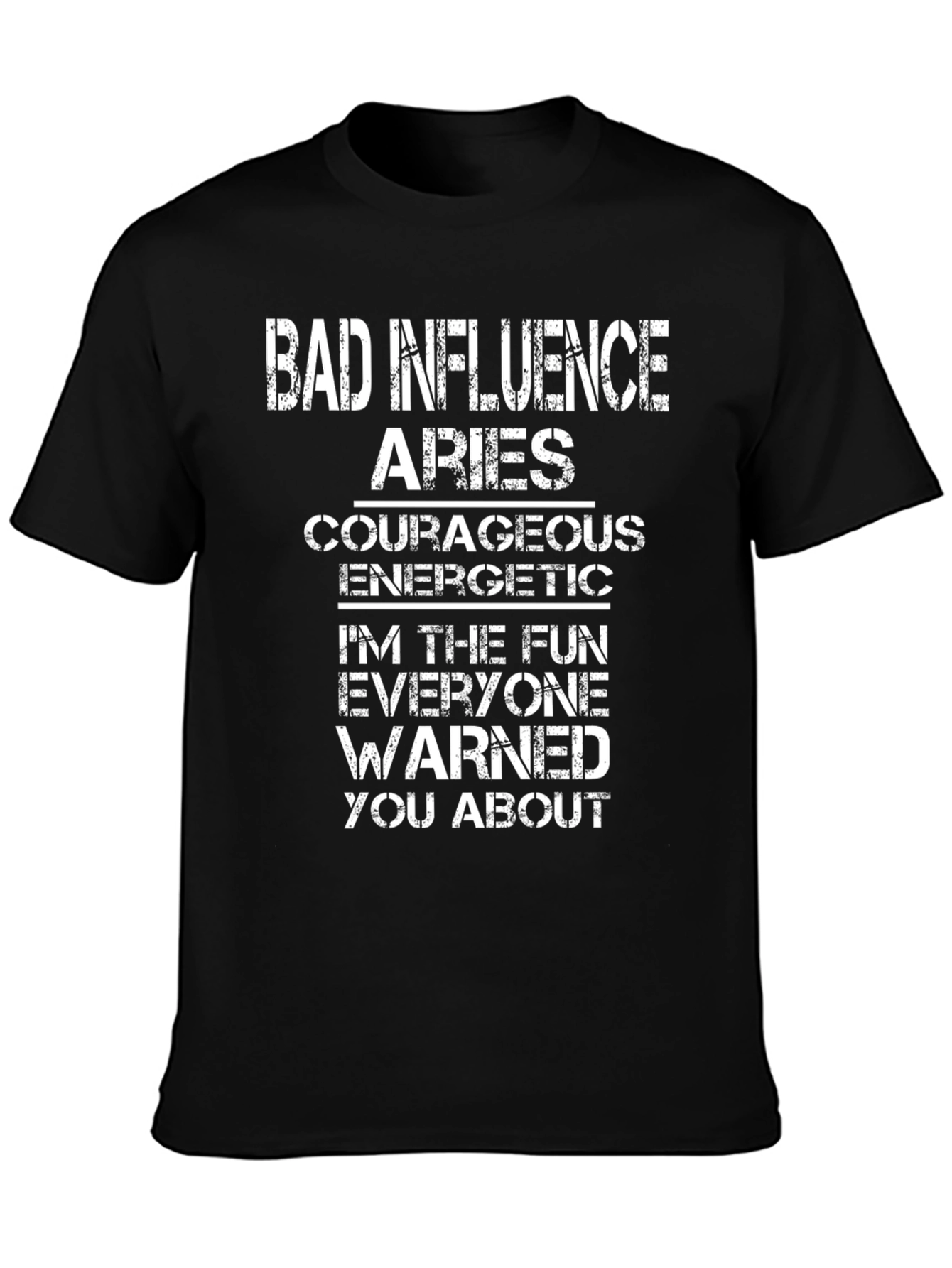 Bad Influence Aries Graphic Tee