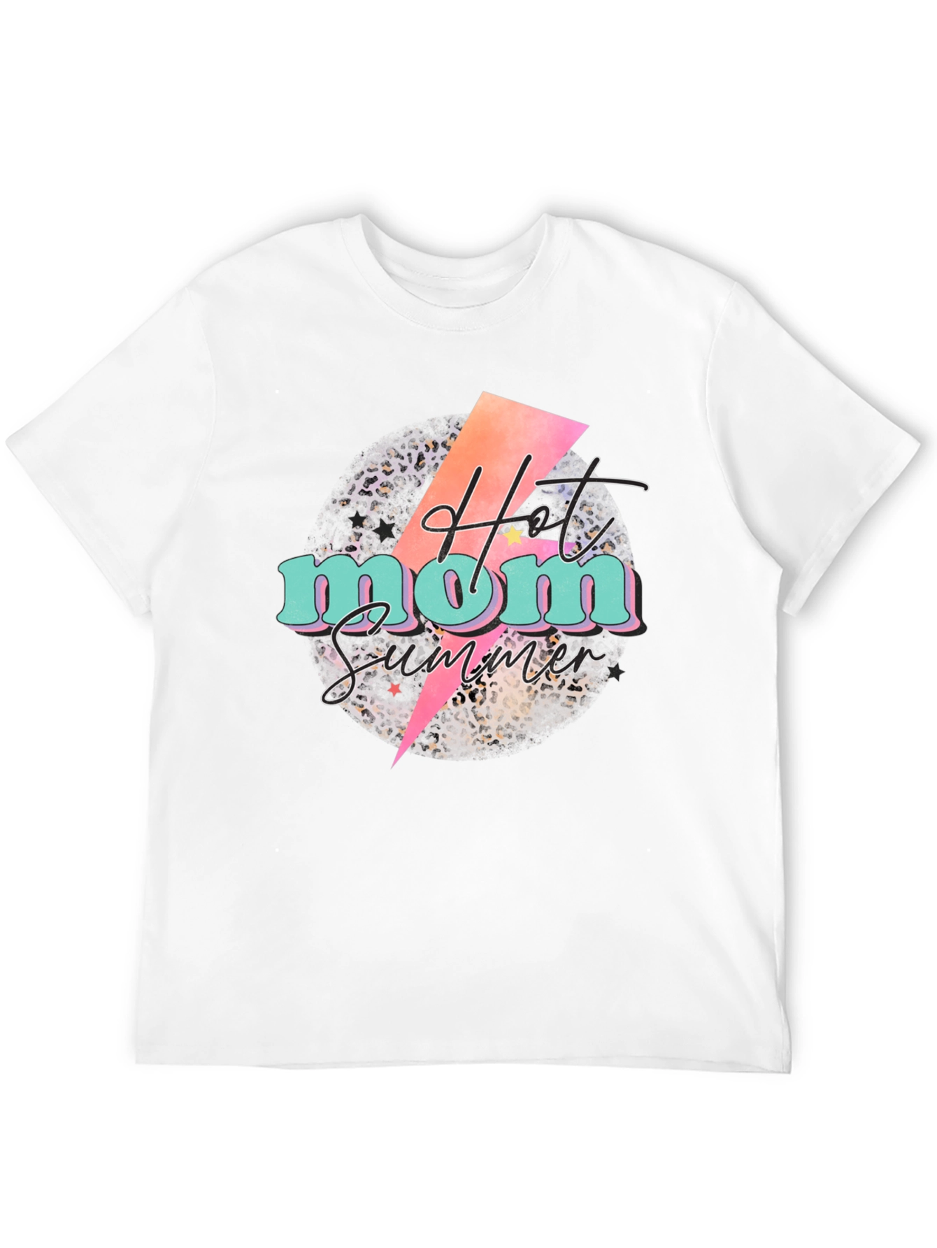 Hot Mom Summer Graphic T-Shirt