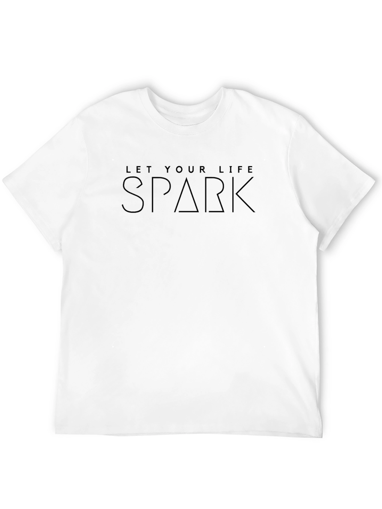 Let Your Life Spark Black T-Shirt
