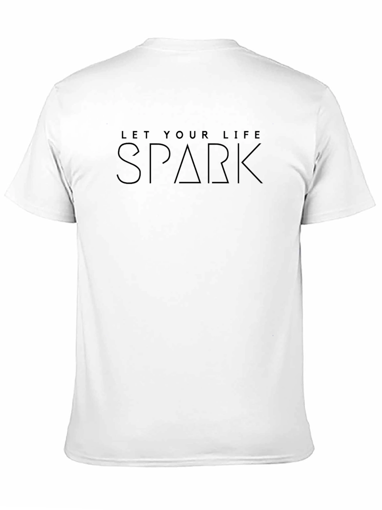 Let Your Life Spark Black T-Shirt