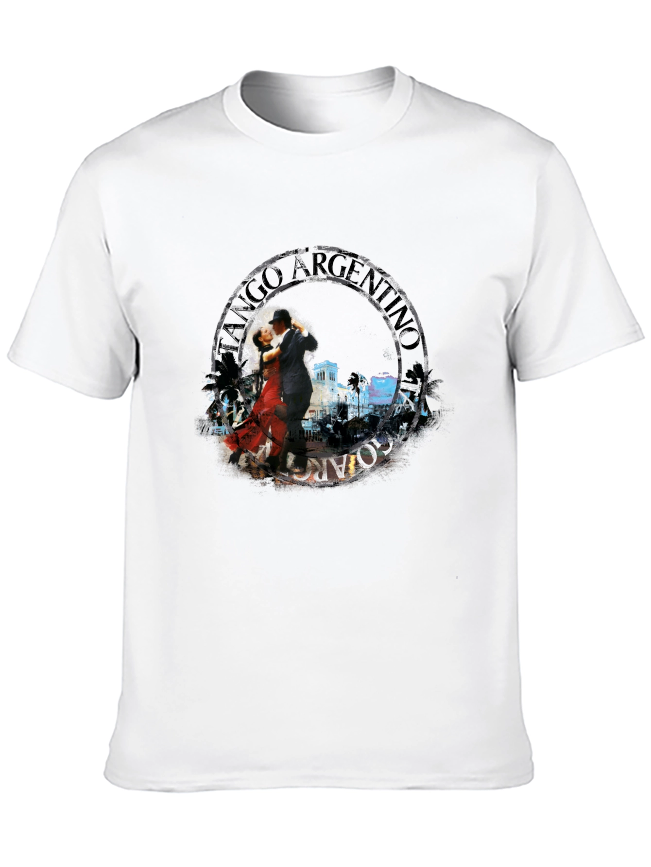 Tango Argentino Graphic T-Shirt - Classic Dance Tee