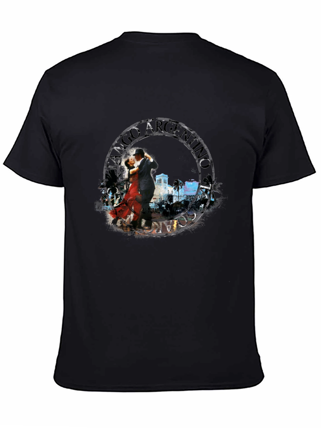 Tango Argentino Graphic T-Shirt - Classic Dance Tee