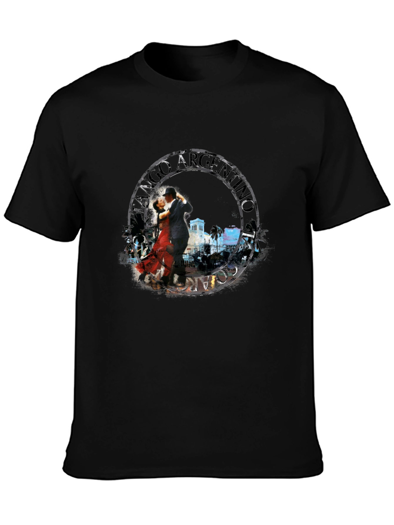 Tango Argentino Graphic T-Shirt - Classic Dance Tee