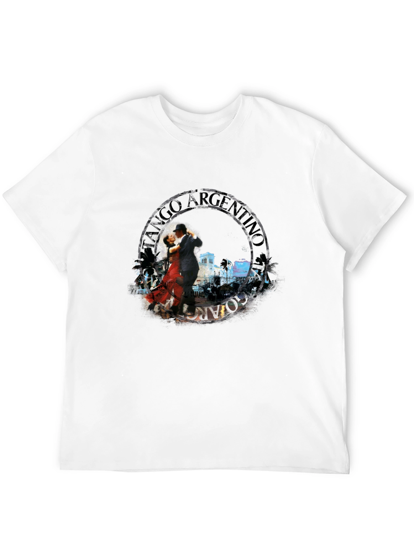Tango Argentino Graphic T-Shirt - Classic Dance Tee
