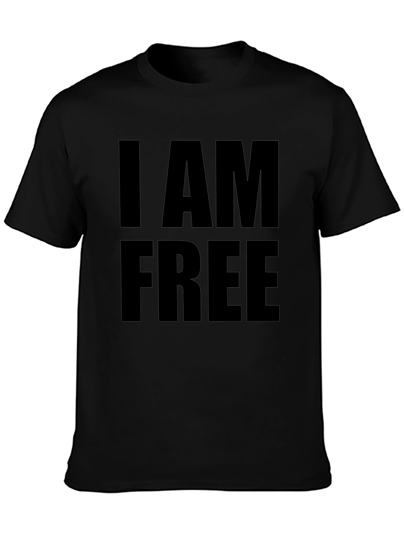 I AM FREE Graphic Tee - Bold Statement T-Shirt
