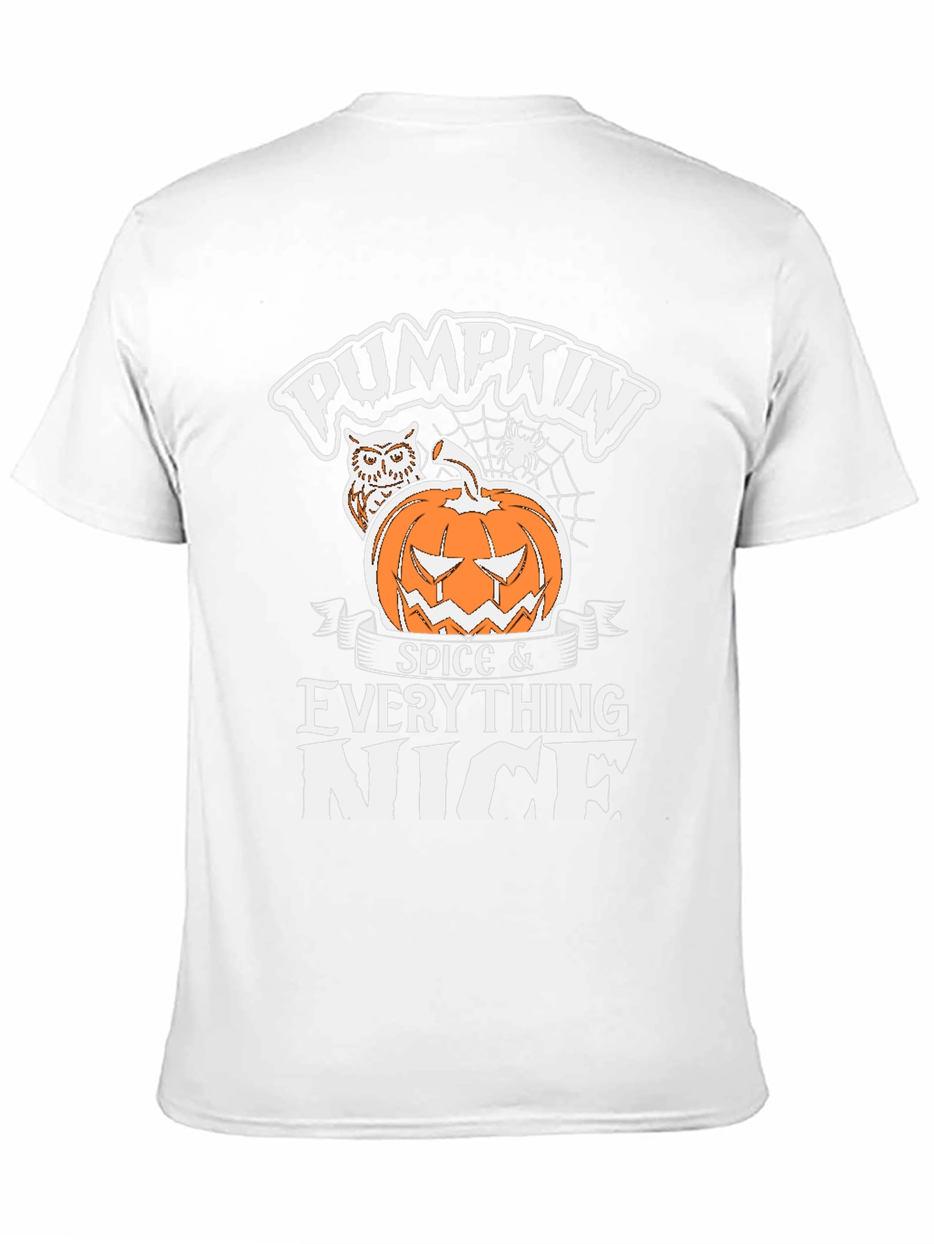Pumpkin Spice Everything Nice Black T-Shirt