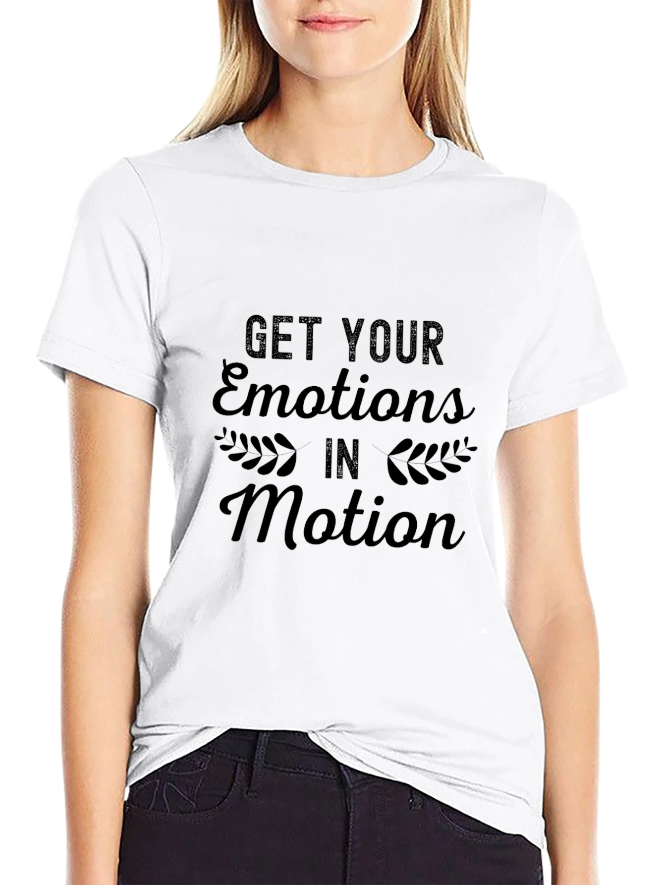 Emotions In Motion Graphic Tee - Trendy Comfort