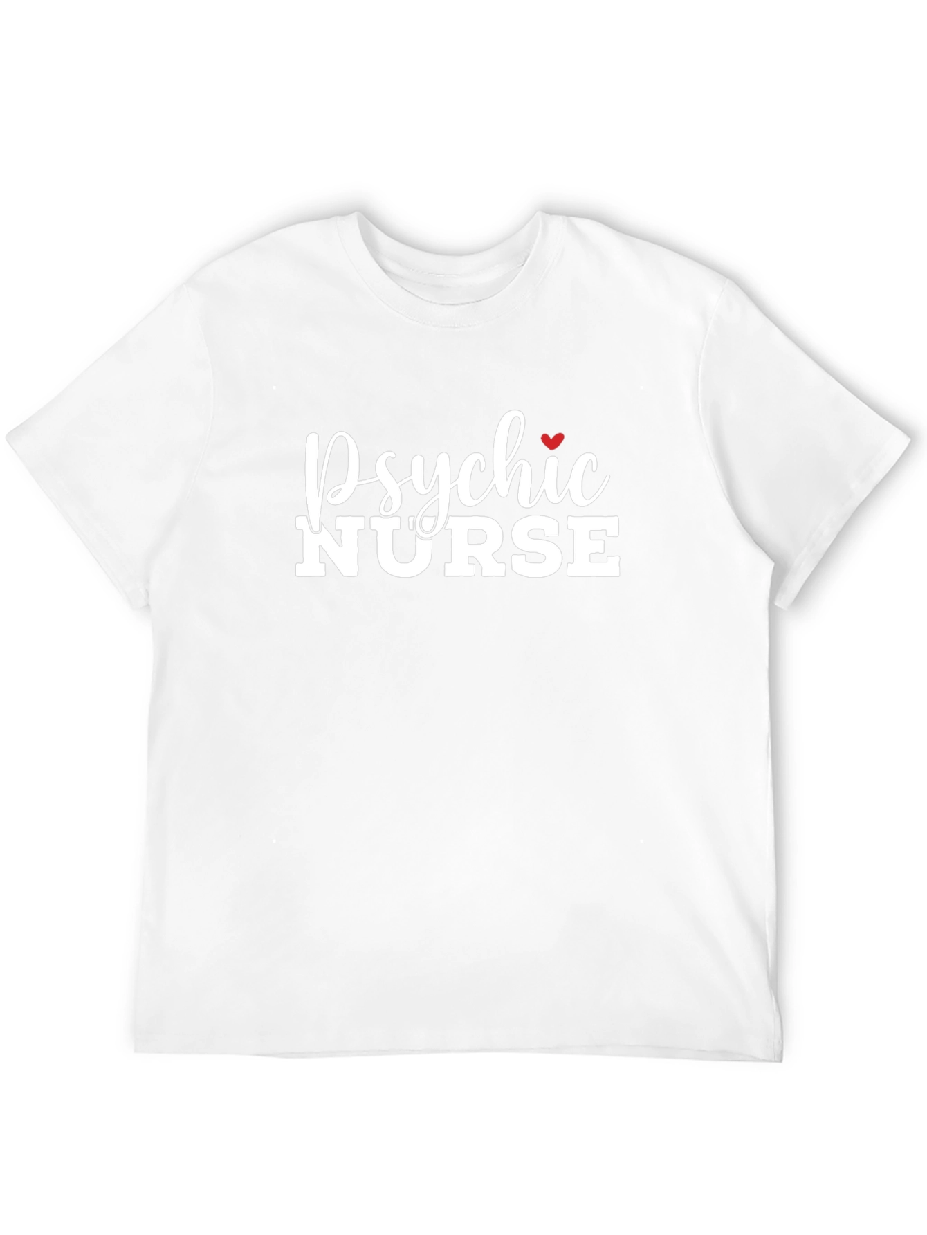 Psychic Nurse Graphic Tee - Black Cotton T-Shirt