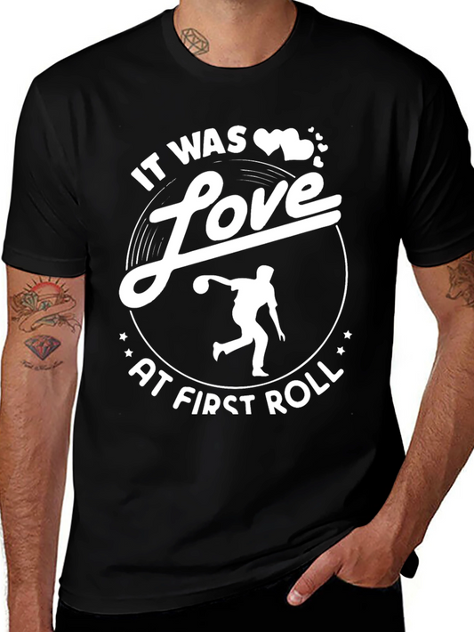 Love at First Roll Bowling T-Shirt