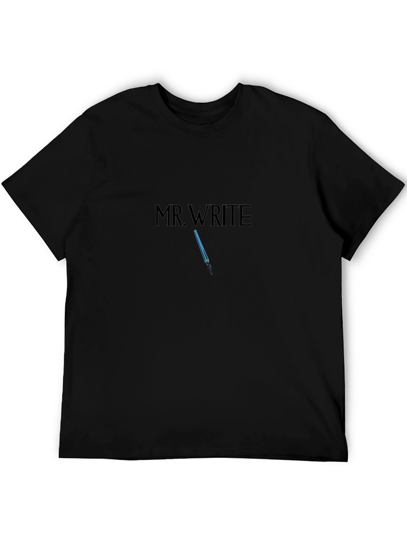 Mr. Write Black T-Shirt