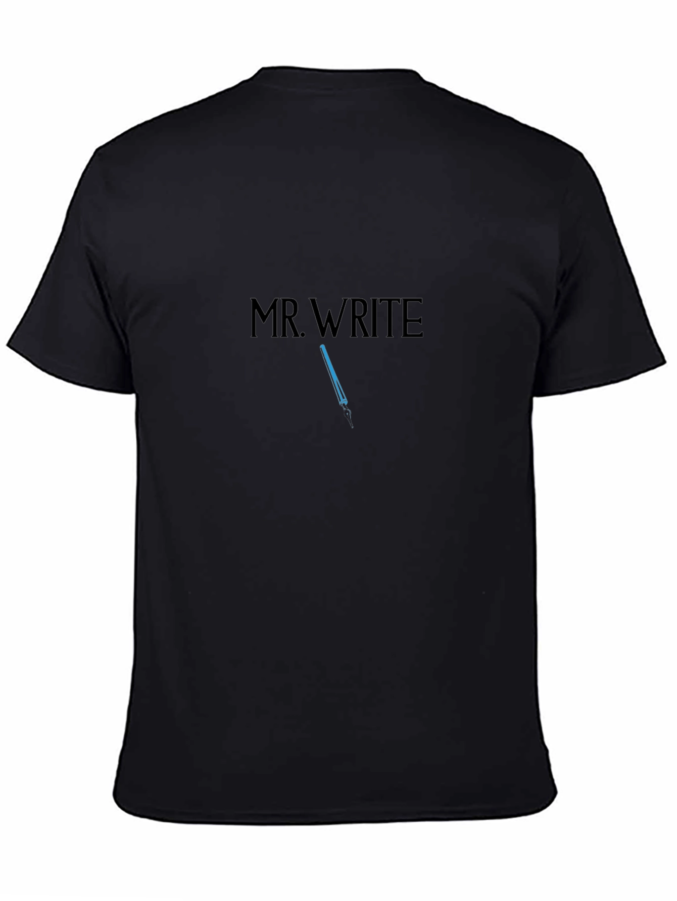 Mr. Write Black T-Shirt