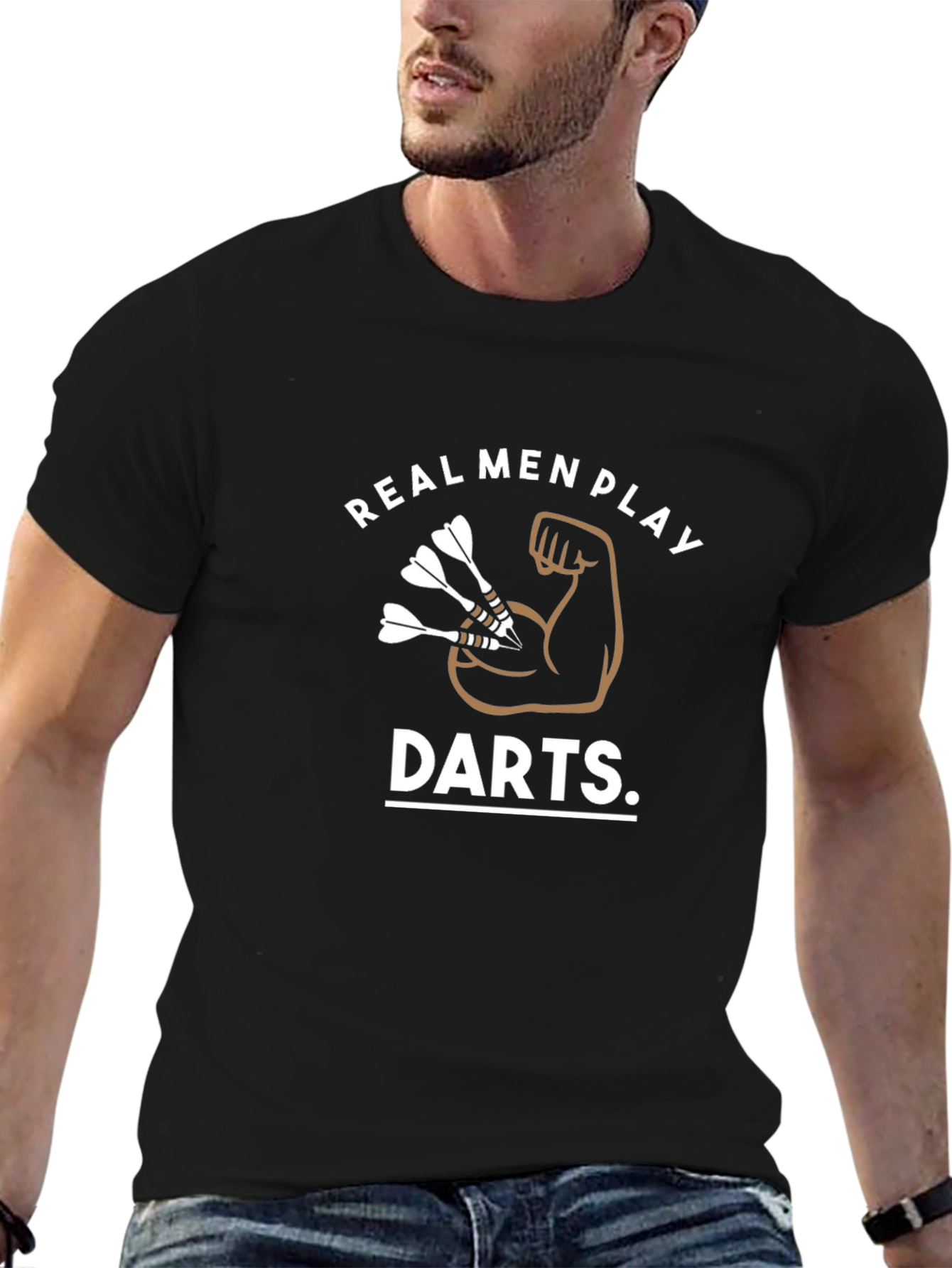 Real Men Play Darts T-Shirt