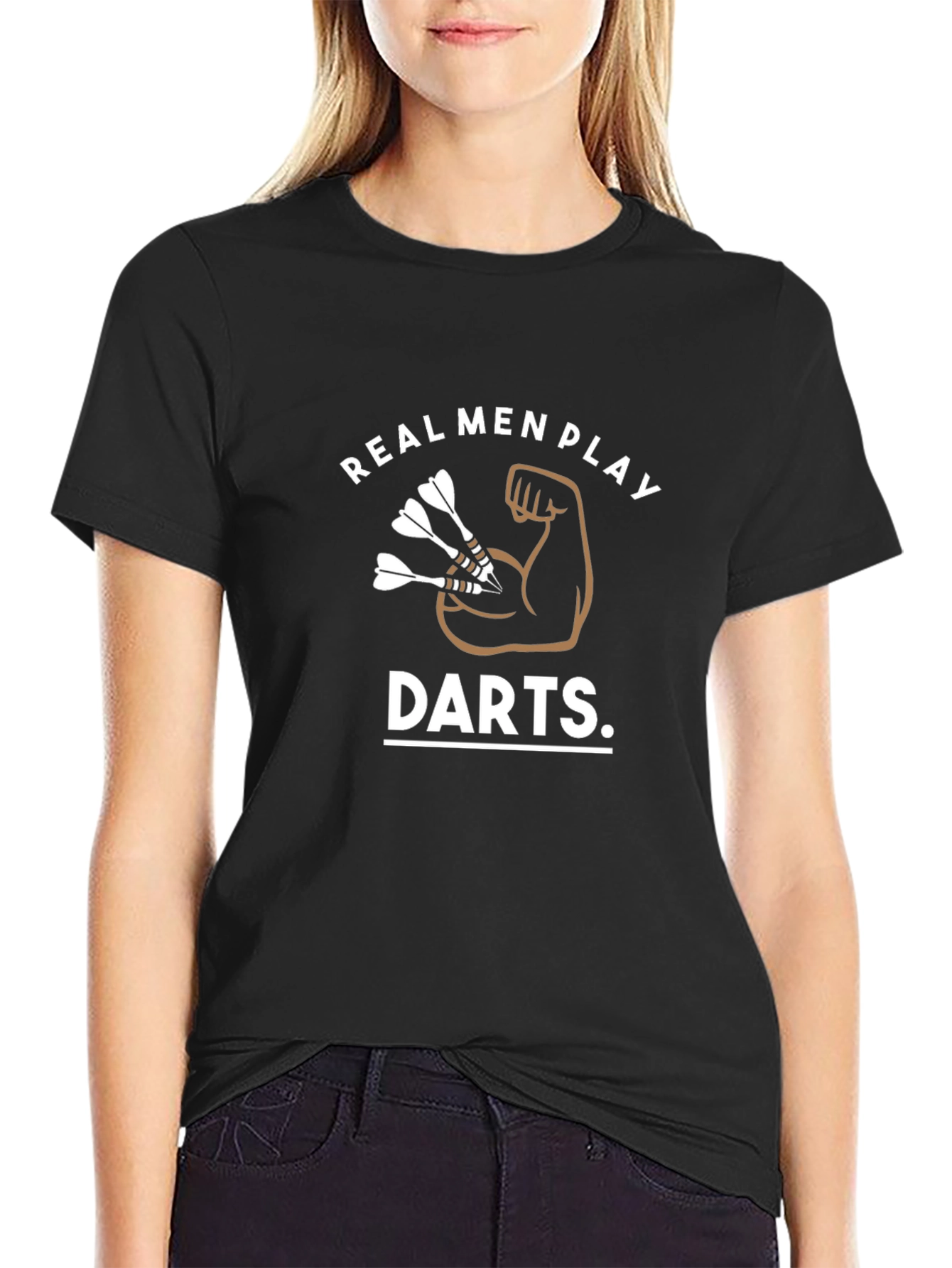Real Men Play Darts T-Shirt