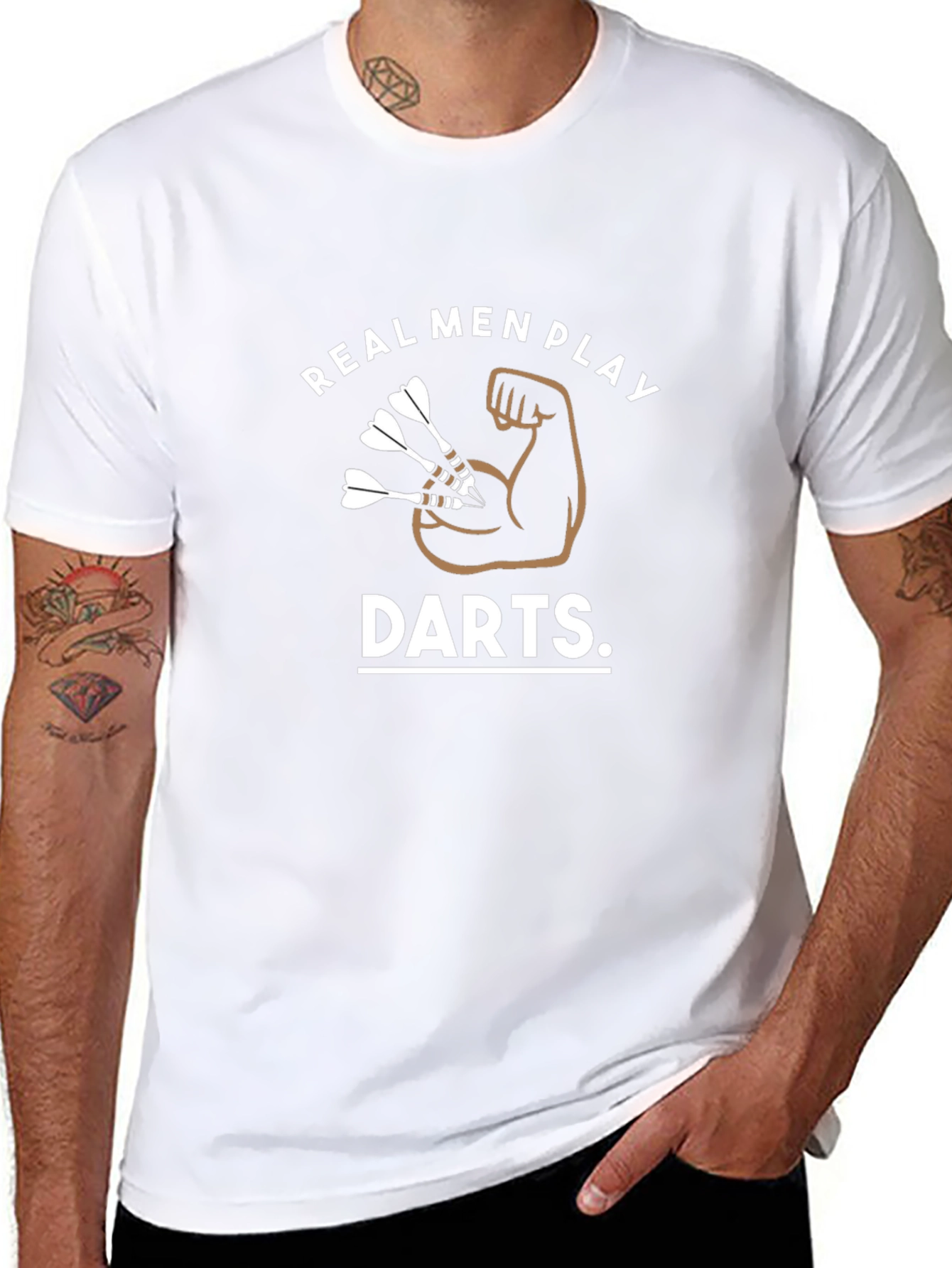 Real Men Play Darts T-Shirt