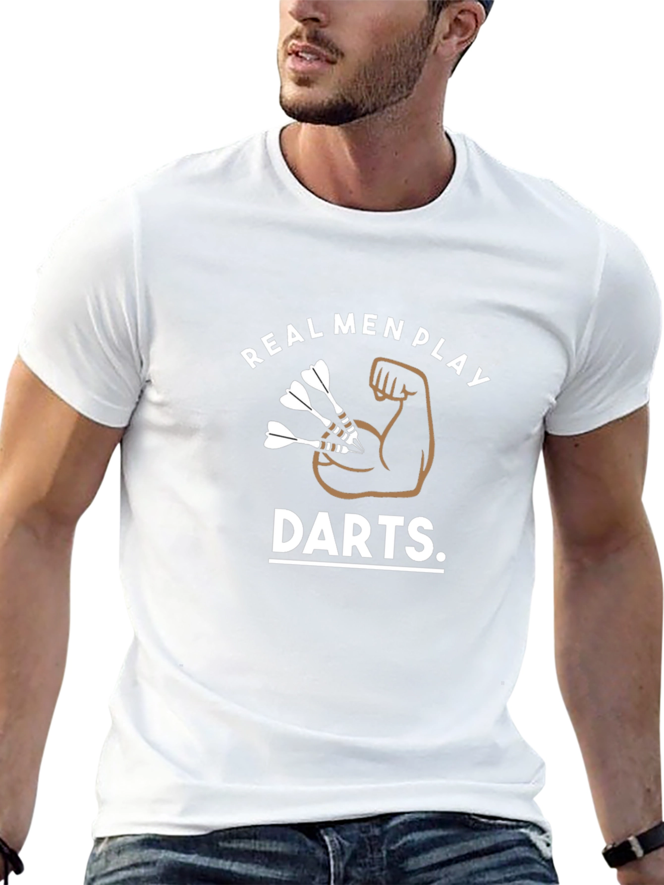 Real Men Play Darts T-Shirt