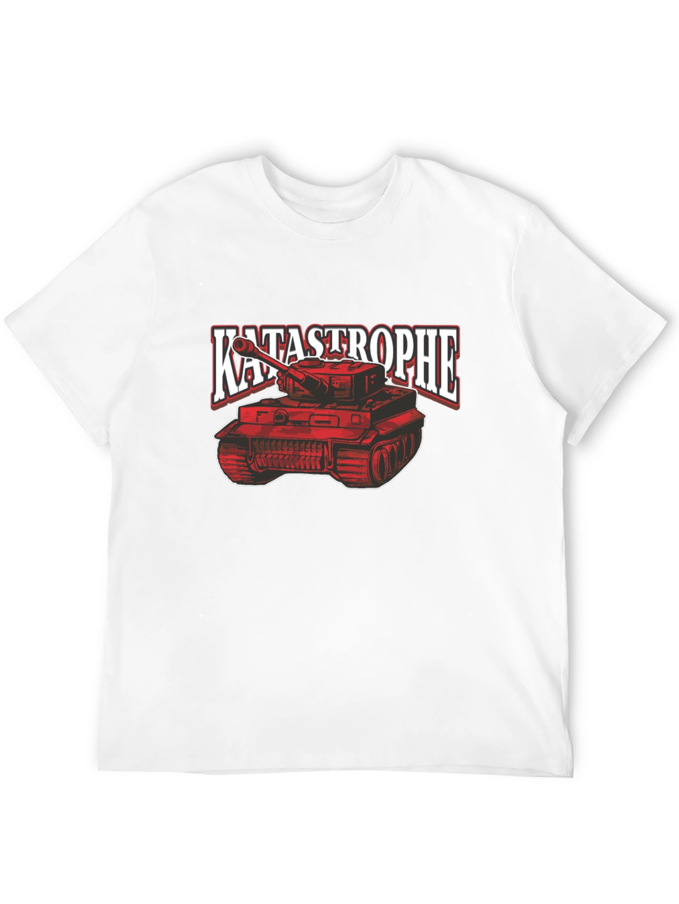 Katastrophe Tank Graphic Tee - Bold Design