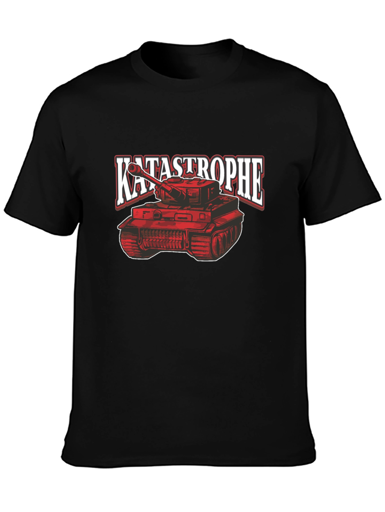 Katastrophe Tank Graphic Tee - Bold Design