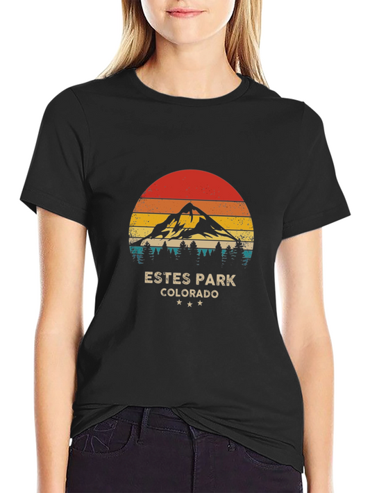 Estes Park Colorado Retro Graphic T-Shirt