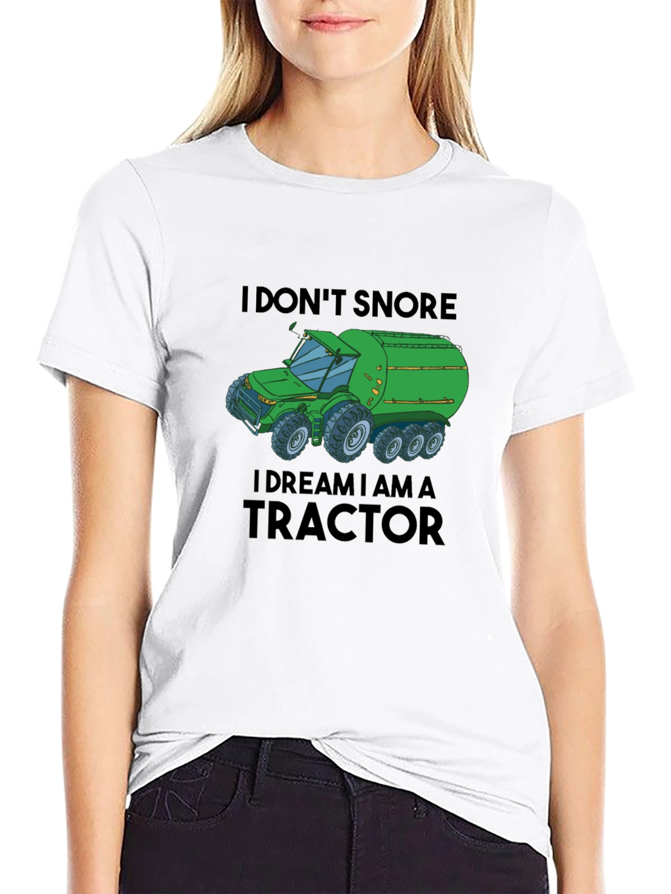 I Dream I Am A Tractor Graphic Tee