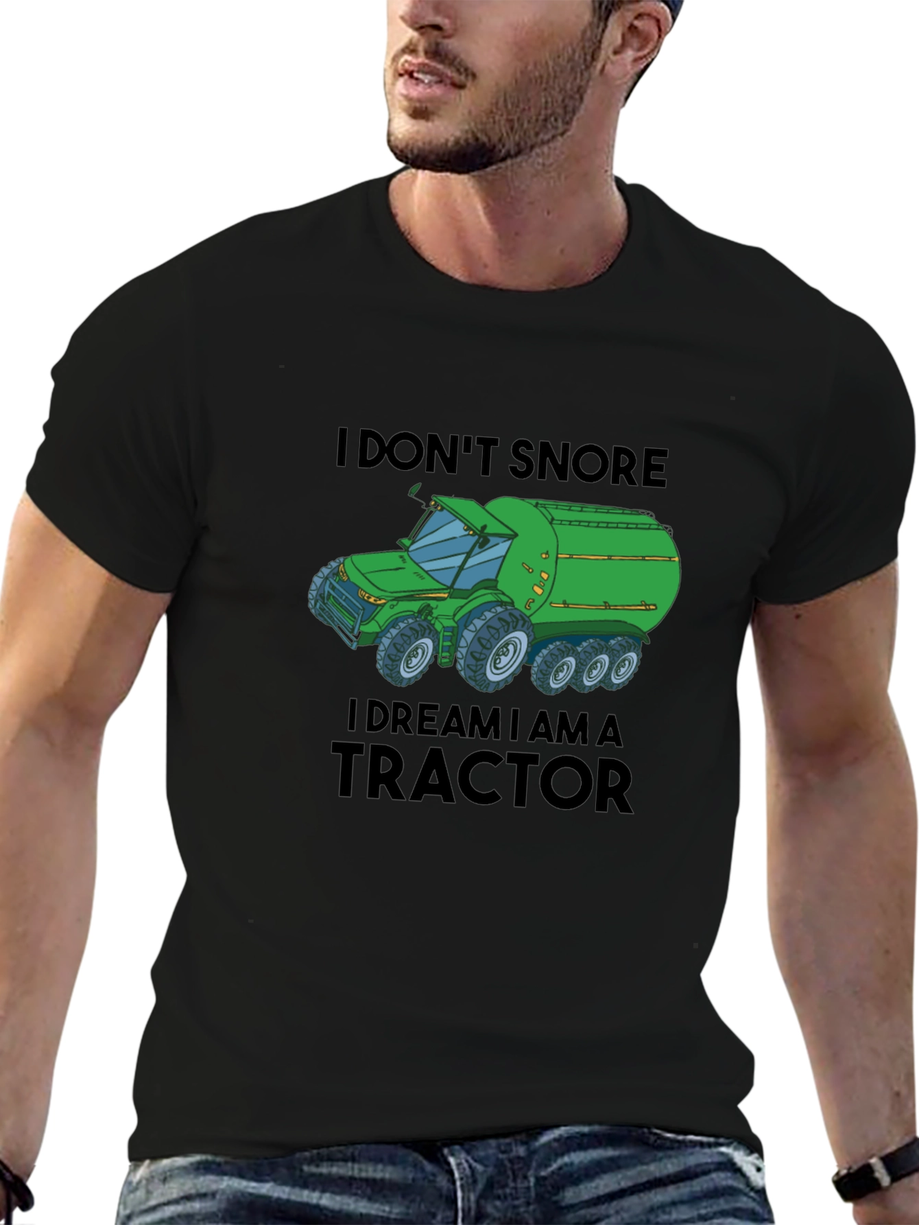 I Dream I Am A Tractor Graphic Tee