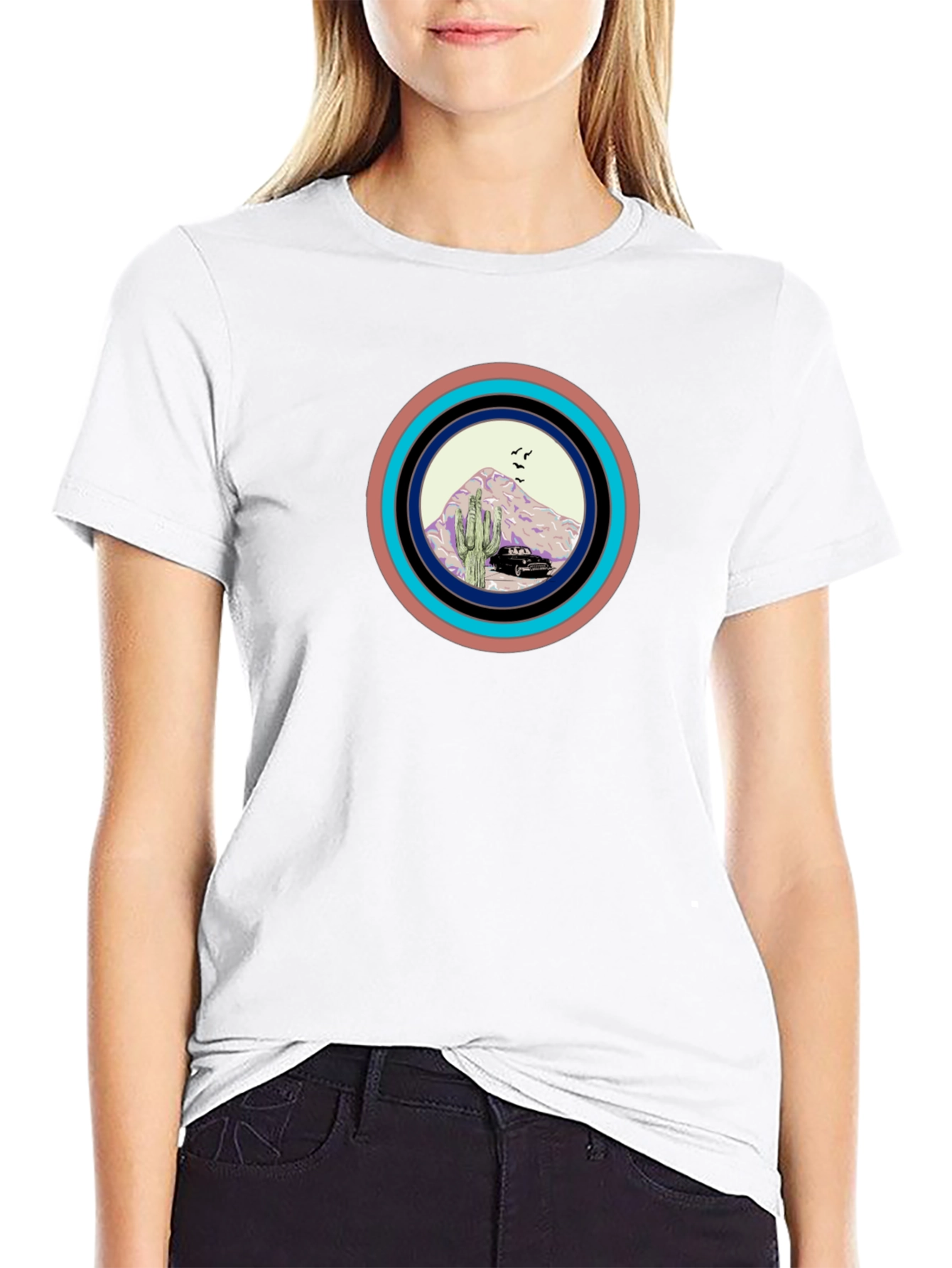 Desert Vibes T-Shirt - Retro Graphic Tee