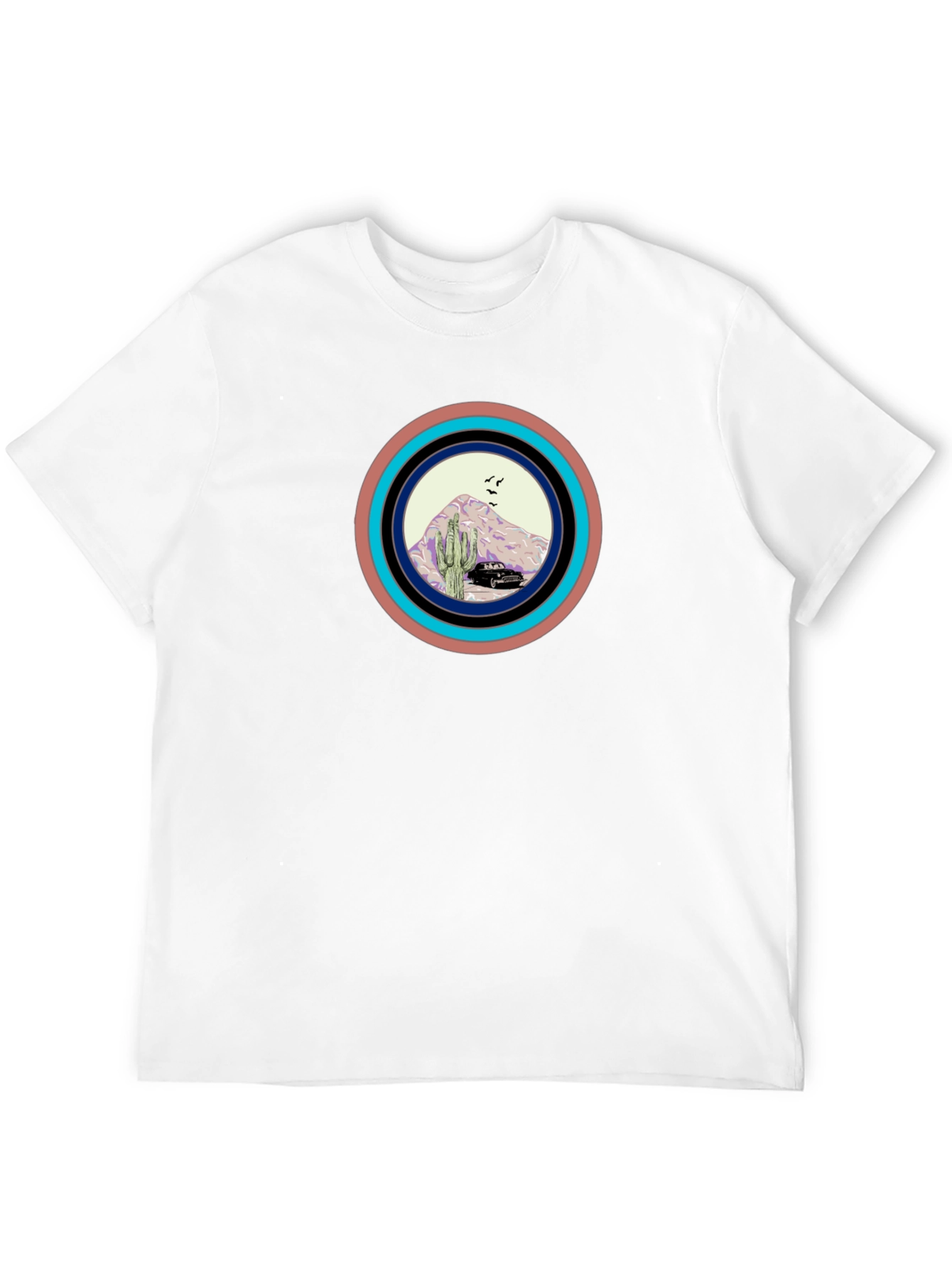 Desert Vibes T-Shirt - Retro Graphic Tee