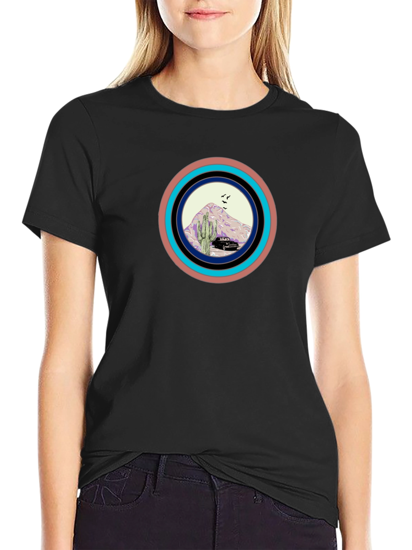 Desert Vibes T-Shirt - Retro Graphic Tee