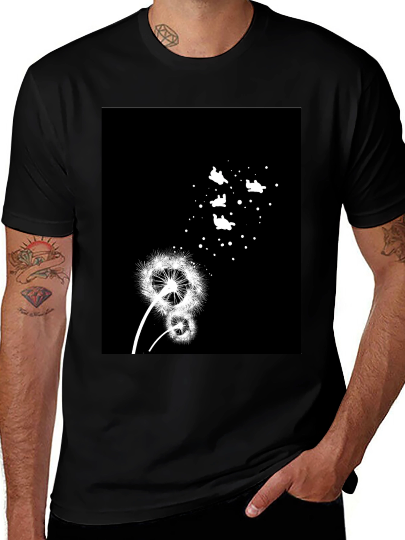 Dandelion T-Shirt: Wishful Thinking Graphic Tee