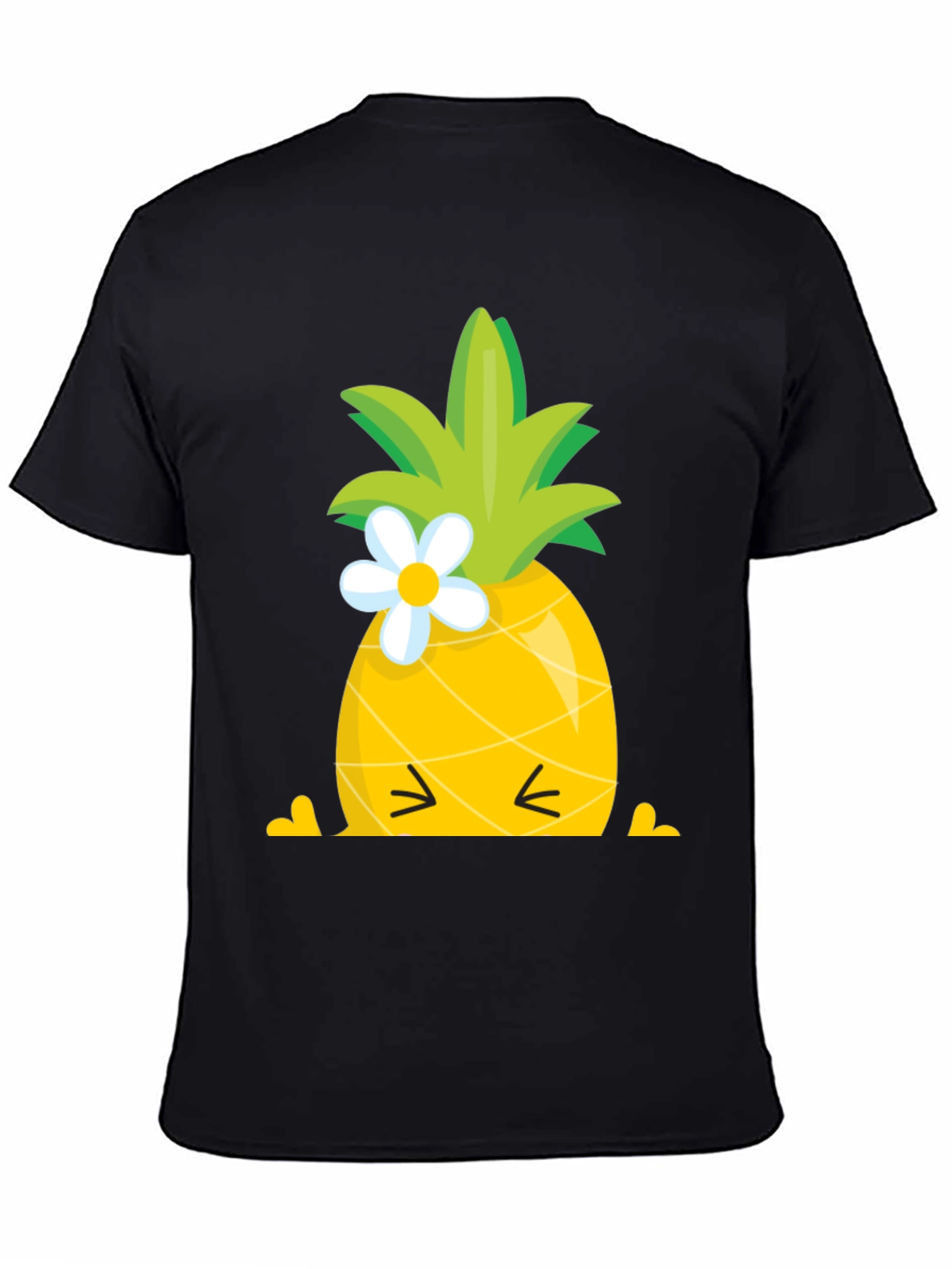 Cute Pineapple Graphic T-Shirt