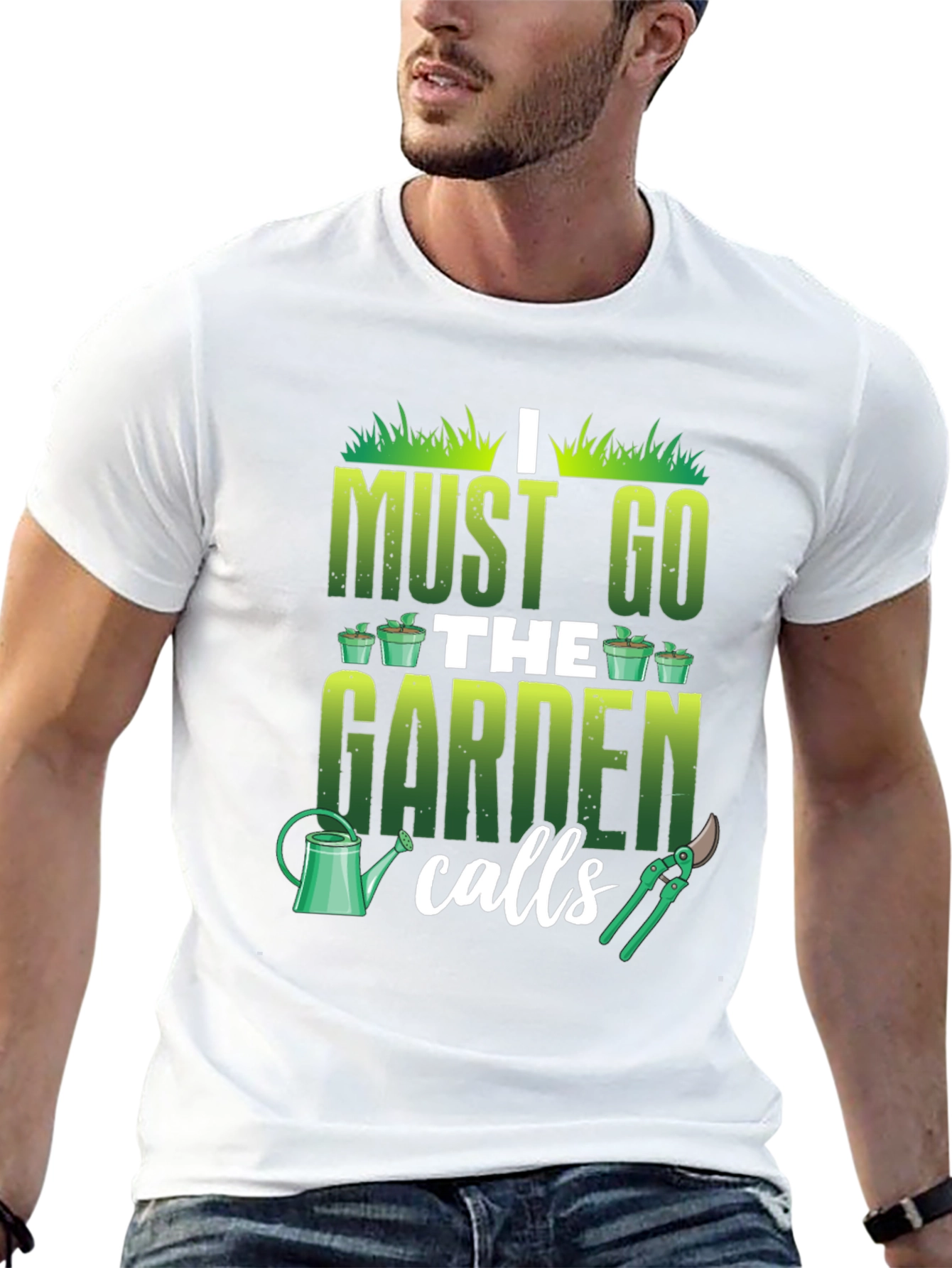 Gardeners Calling T-Shirt - Must Go to the Garden