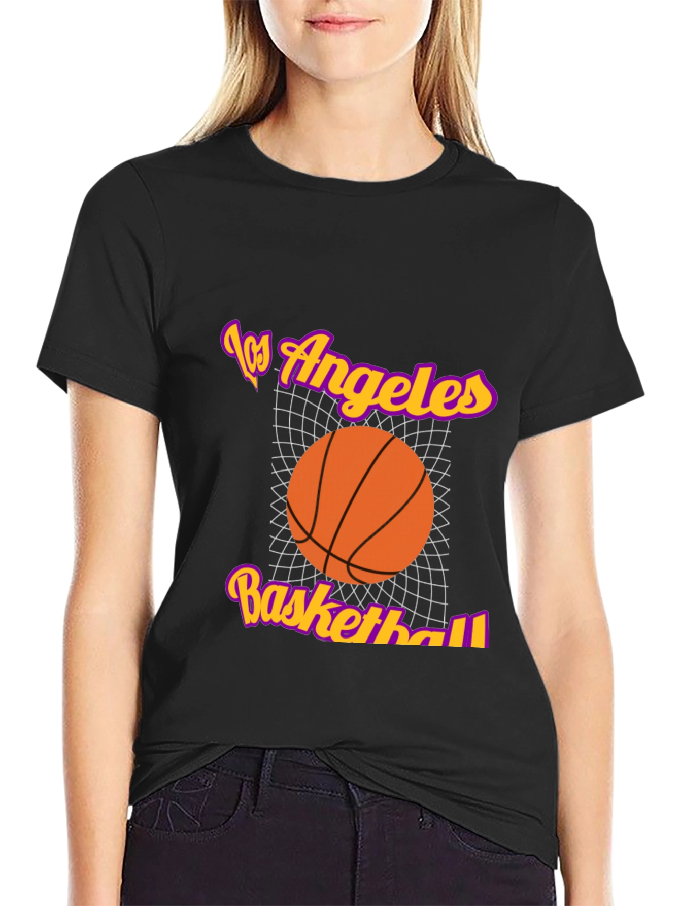 Los Angeles Basketball Graphic T-Shirt