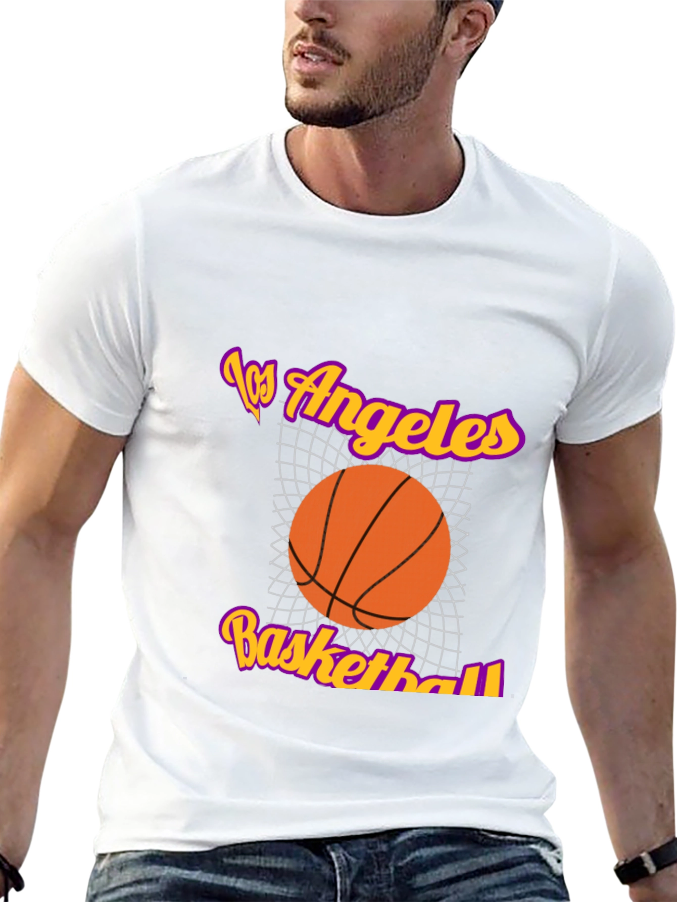Los Angeles Basketball Graphic T-Shirt