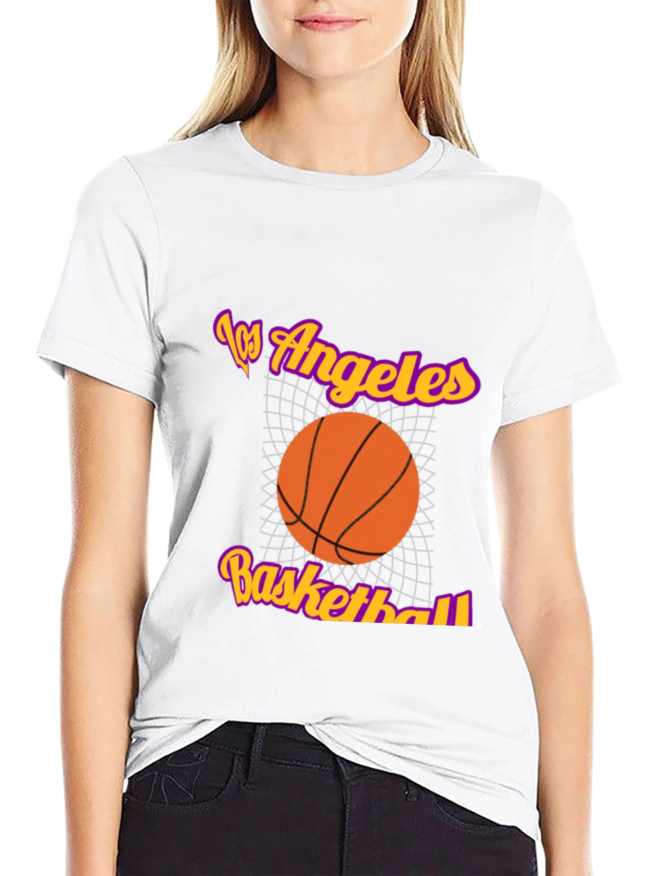 Los Angeles Basketball Graphic T-Shirt