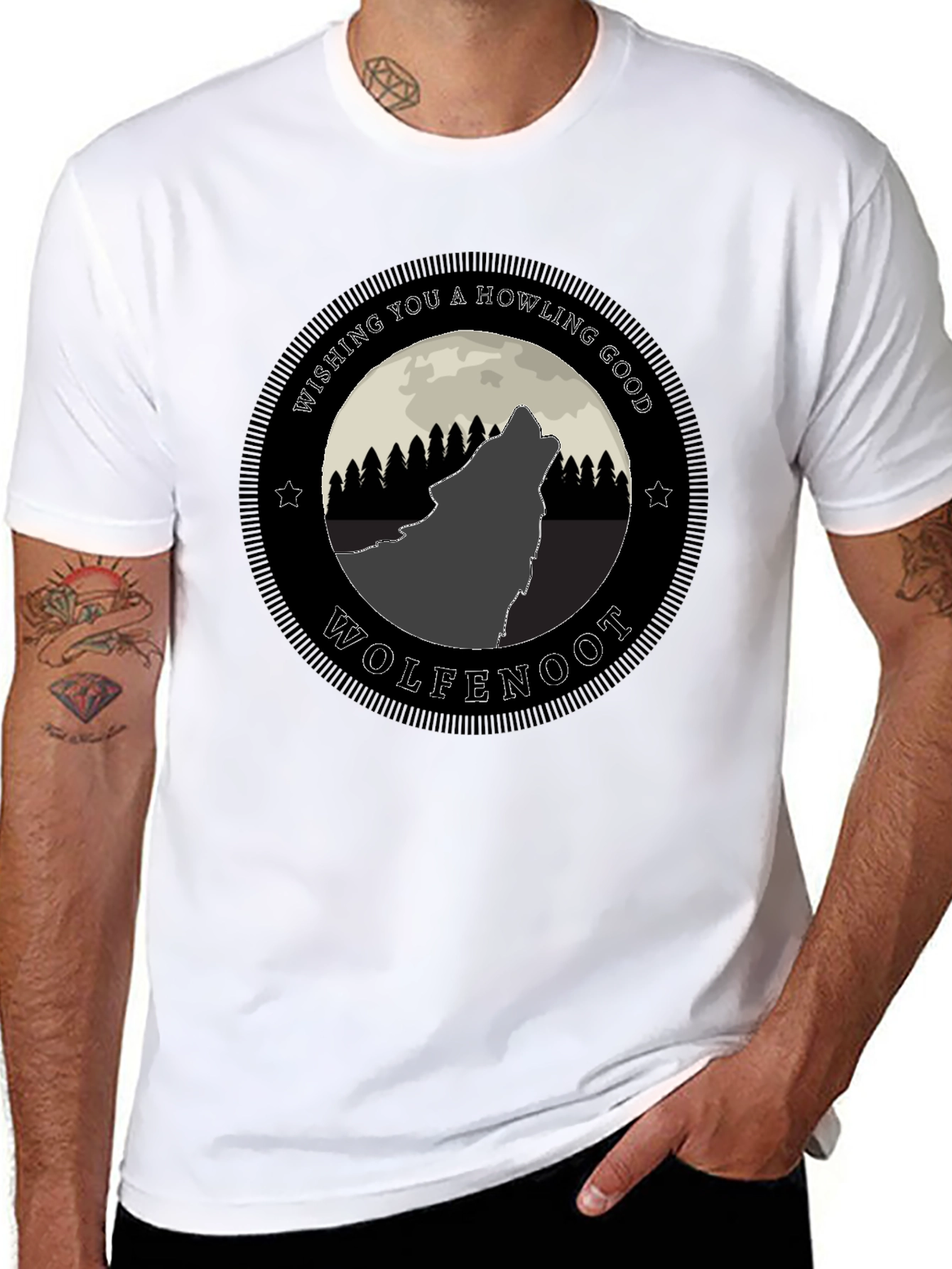 Wolfenoot Howling Good T-Shirt