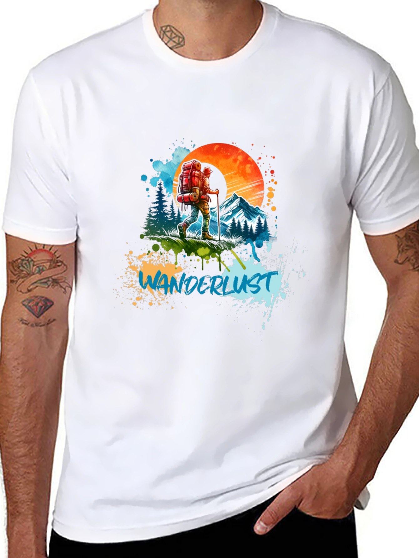 Wanderlust Adventure Graphic T-Shirt