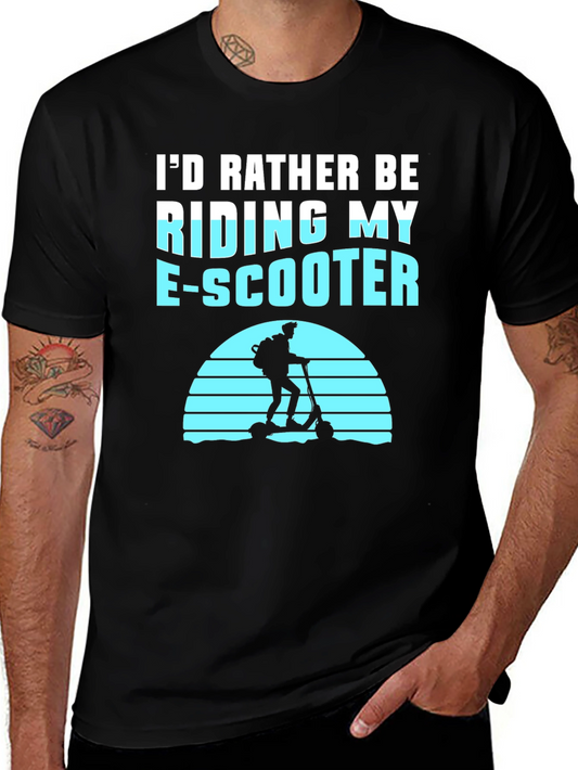 Ride My E-Scooter Graphic Tee