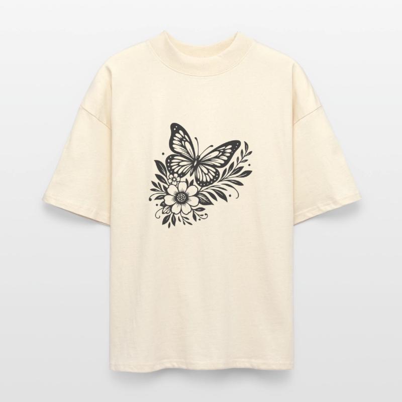 Elegant Butterfly and Floral Design