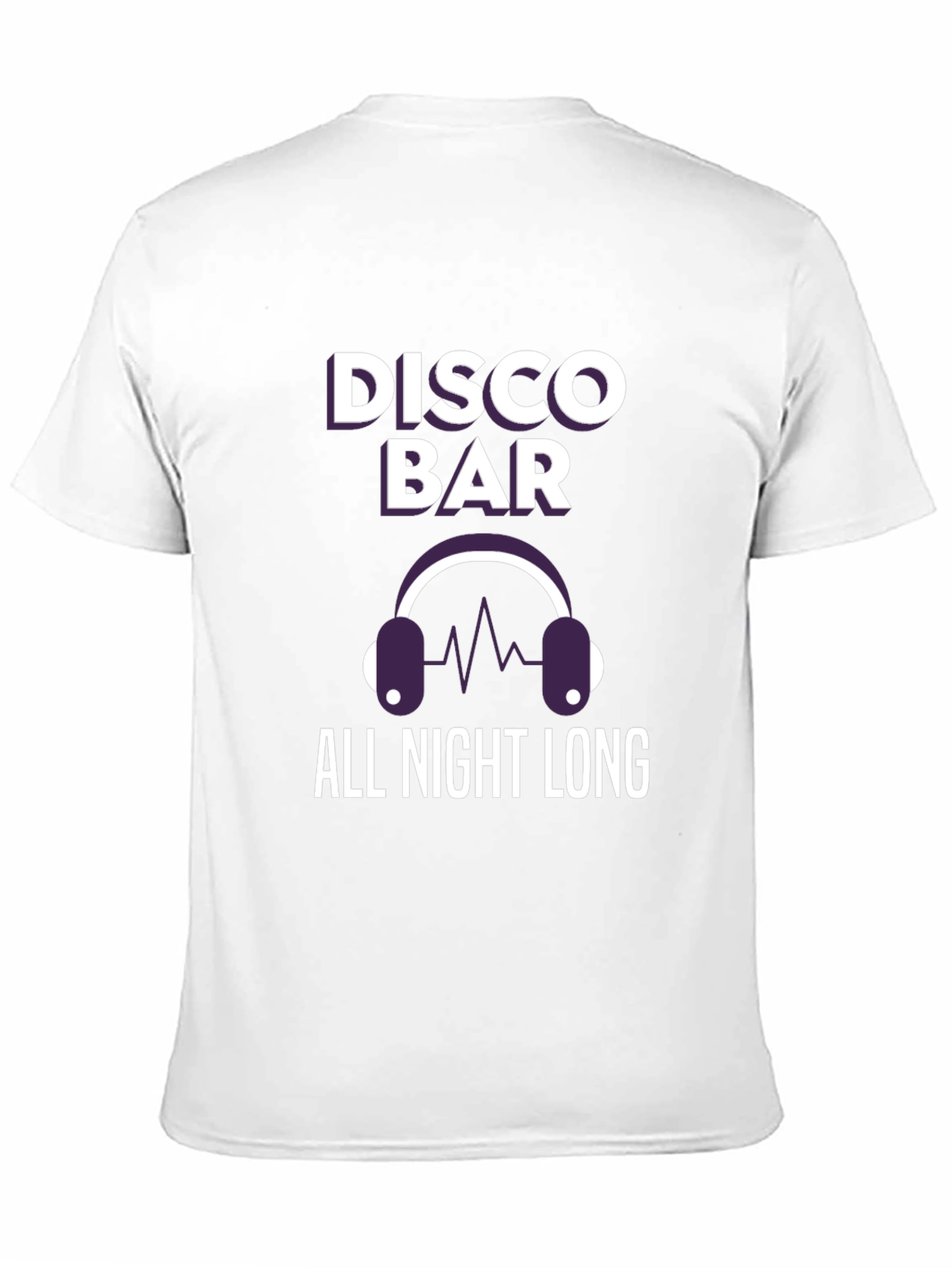 Disco Bar All Night Long Graphic T-Shirt