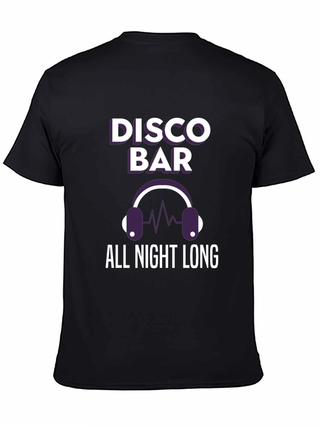 Disco Bar All Night Long Graphic T-Shirt
