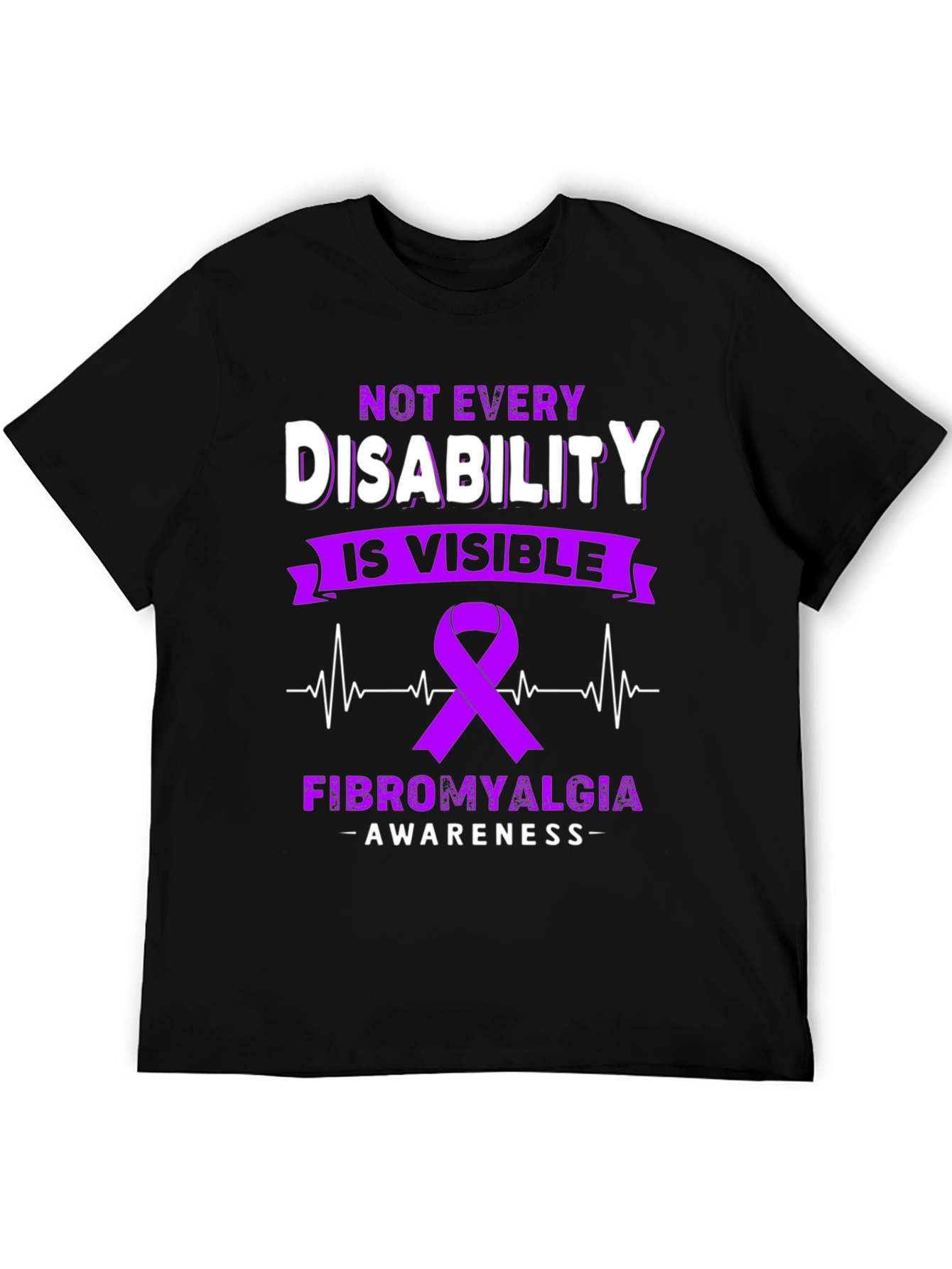 Fibromyalgia Awareness T-Shirt - Disability Awareness